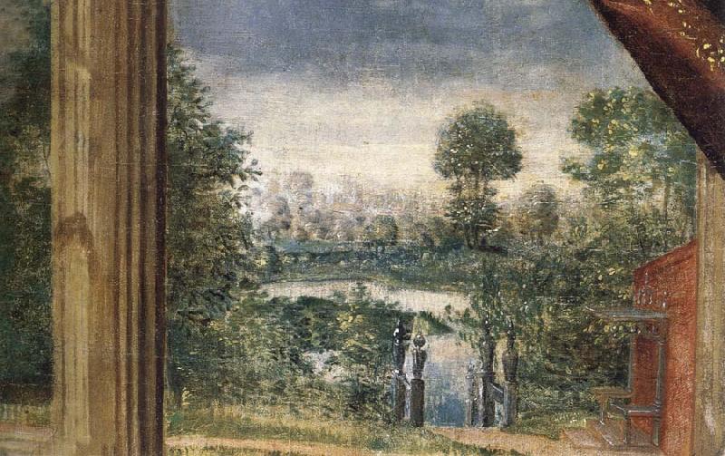 unknow artist Panorama of Part of Prince Henry-s Richmond Palace garden France oil painting art